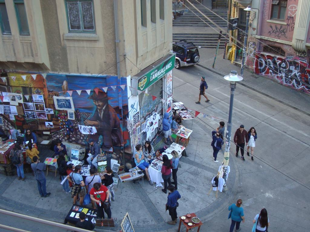 Hostal Cumming 129 Valparaíso Exterior foto